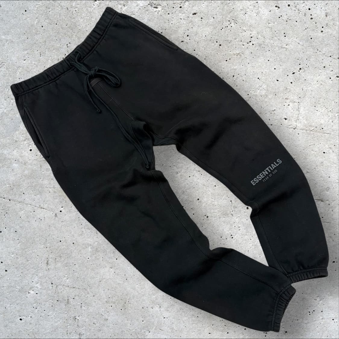 [S] 에센셜 피어오브갓 코어 블랙 조거팬츠 B897 상품이미지1