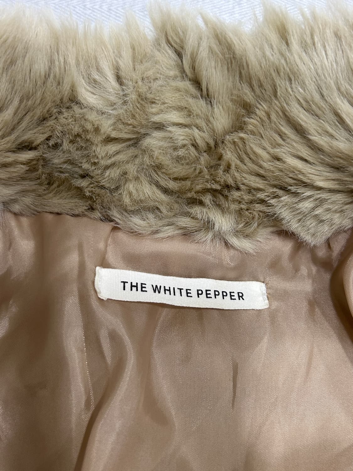 화이트페퍼 에코 퍼 자켓  여성 F 상품이미지7