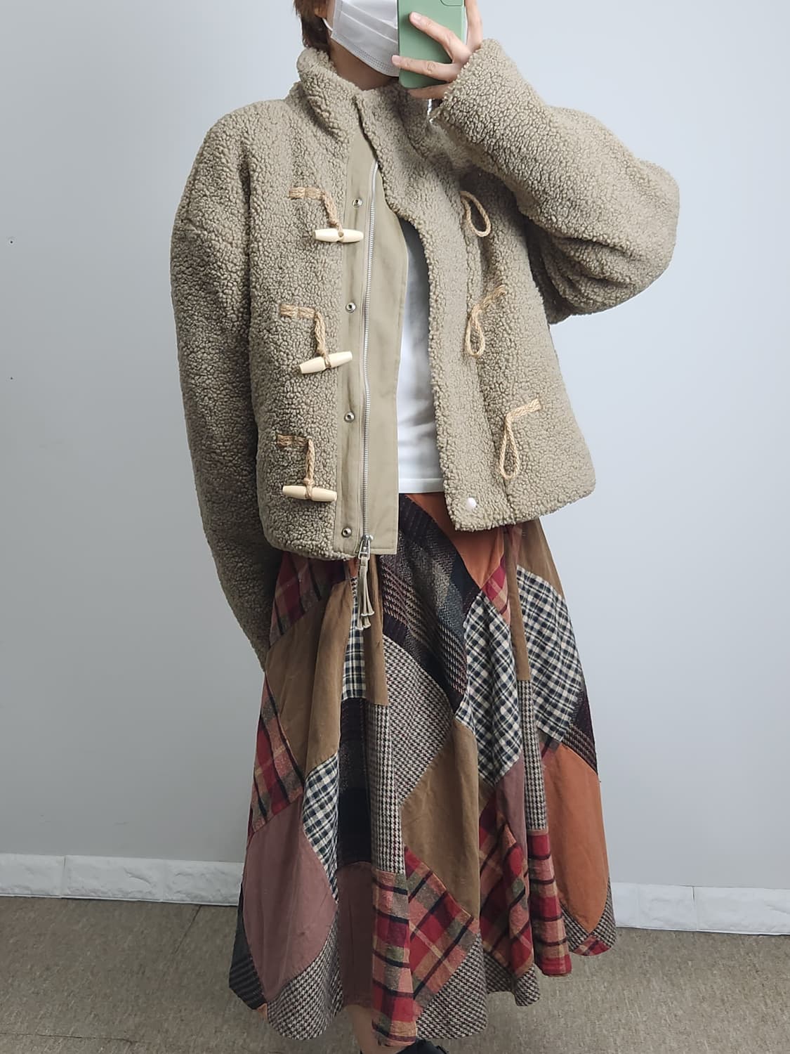 (파르티멘토) 플리스 더플 자켓 상품이미지4