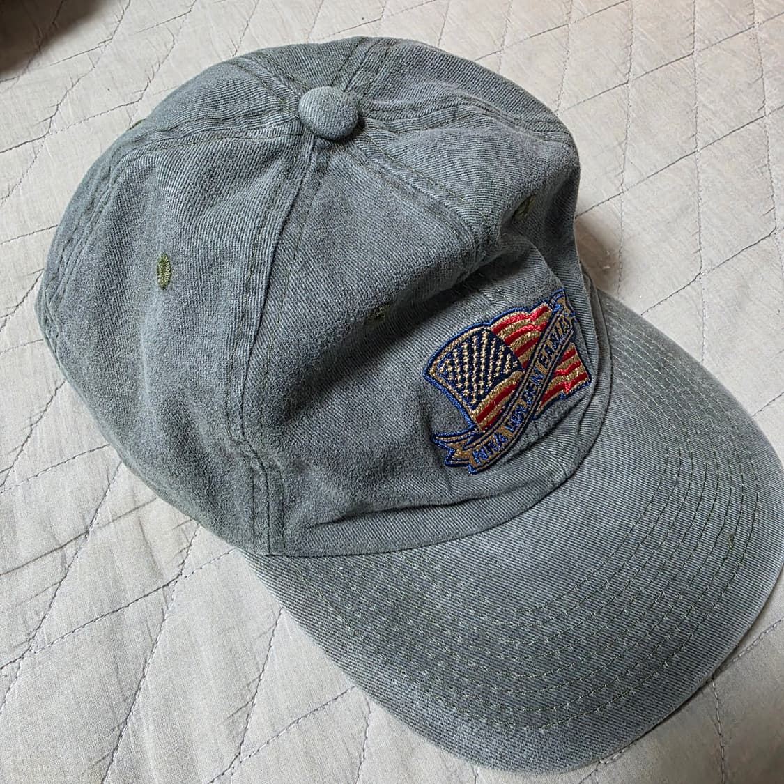 [OS] 빈티지 NRA 플래그 골든 이글 6패널 볼캡 ver 굿컨디션 상품이미지1