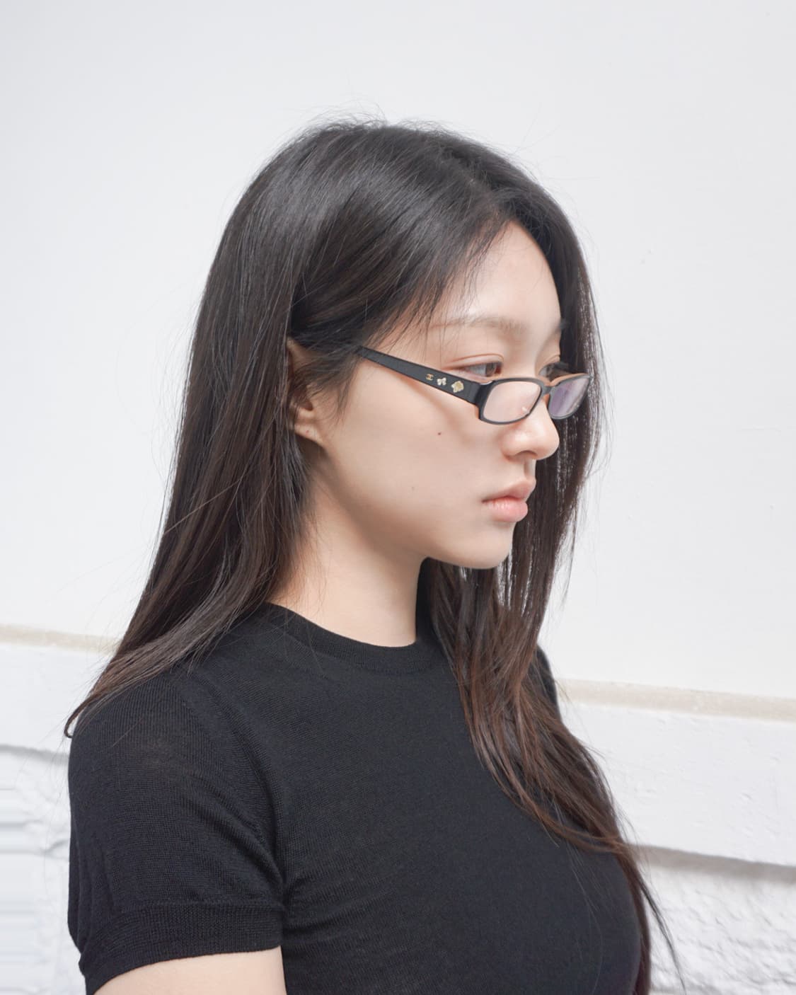 CHANEL logo pink accent eyeglasses 상품이미지2