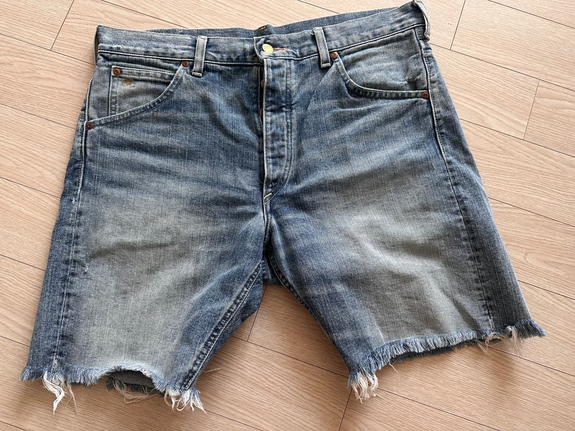 rrl 빈파포 데님 쇼츠 반바지 32사이즈 상품이미지1