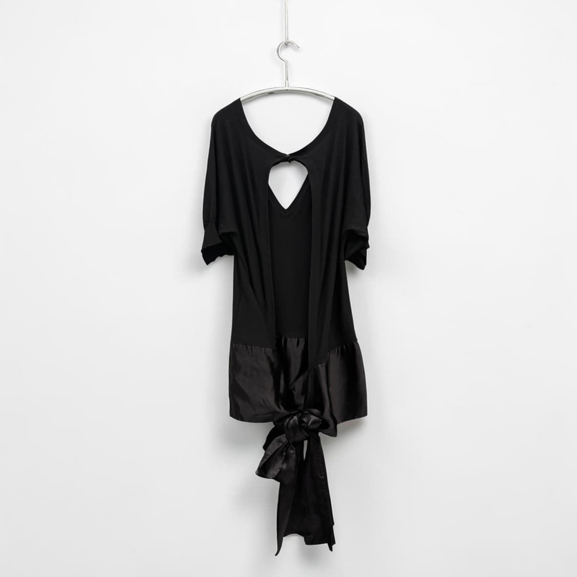 Sacai ad2007 wrap detail knit top 상품이미지1