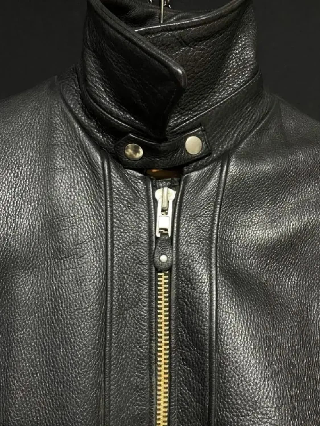 100)싱글라이더 소가죽 자켓 상품이미지6