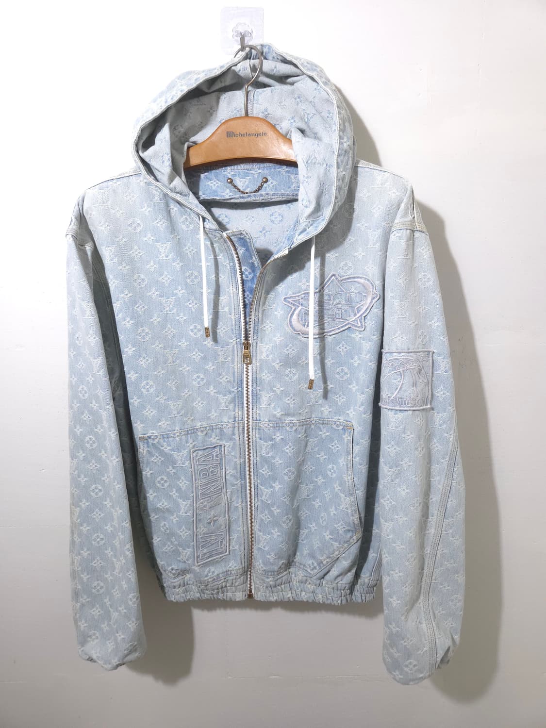 [새상품급] 루이비통 NBA 모노그램 청자켓 48Size 상품이미지1