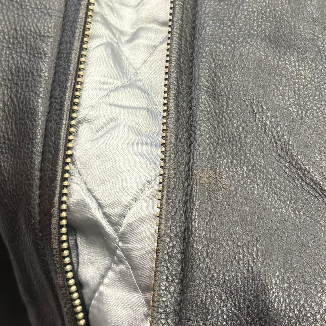 100 미치코코시노 90s 레더 자켓 상품이미지7