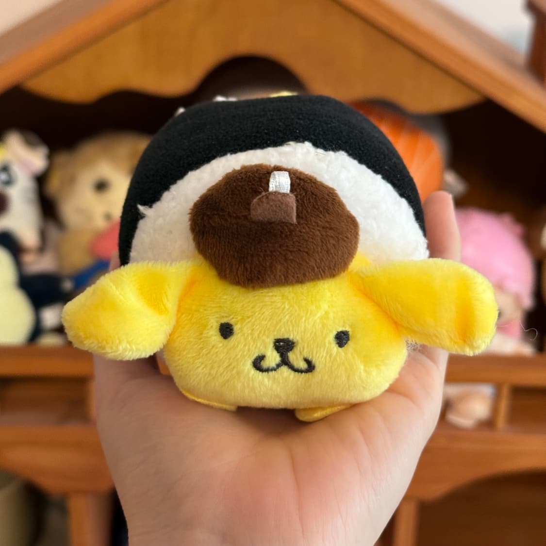 산리오 김밥 폼폼푸린 키링 인형 상품이미지1