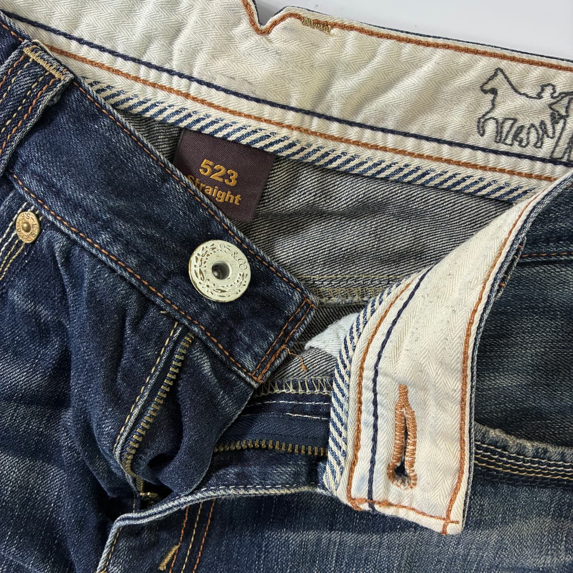 Levi's  리바이스 레드탭 빈티지 워싱 데님 팬츠  상품이미지6