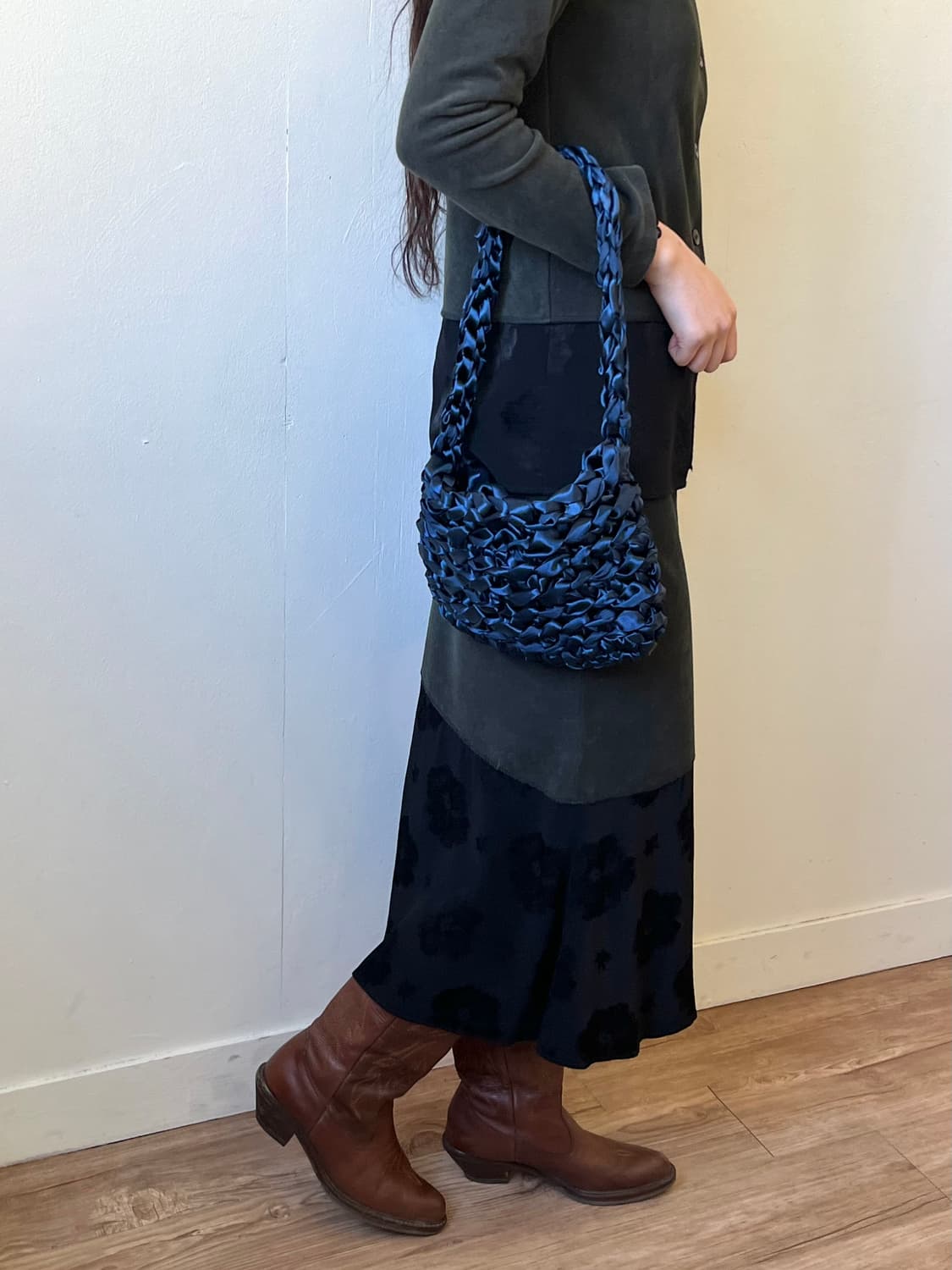 Japan Vtg 로브 숄더백 상품이미지8