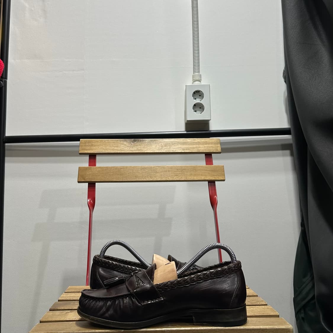 US7.5 255) 커스텀멜로우 로퍼 남성 남자 구두 우븐 태슬 로퍼 상품이미지7