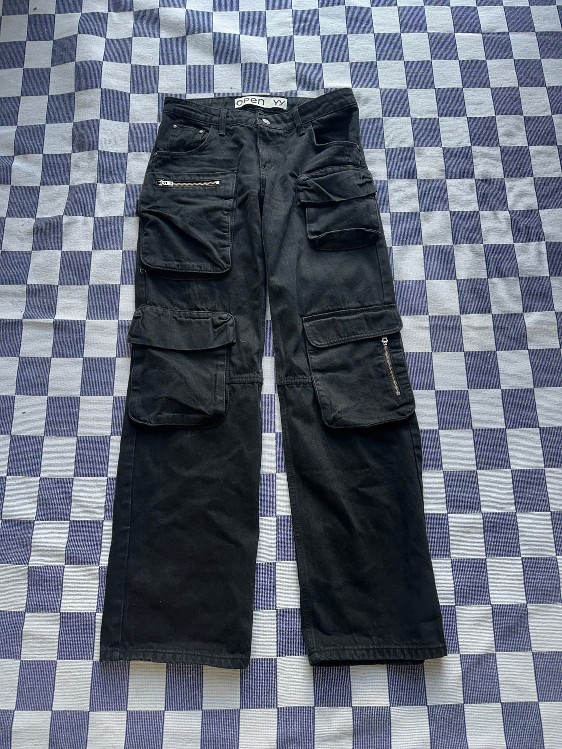 오픈와이와이 데님 카고 포켓팬츠 2 상품이미지1