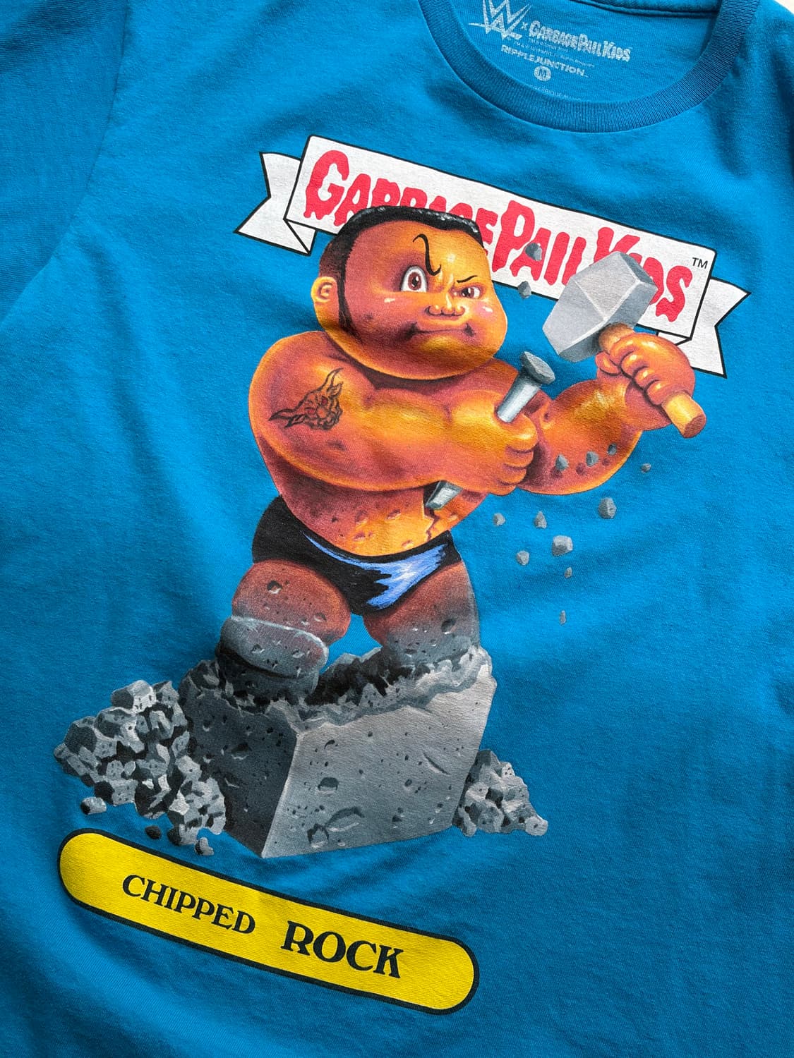 아메리칸 빈티지 WWE x GPK 프로레슬링 더락 반팔 L (97) 상품이미지4