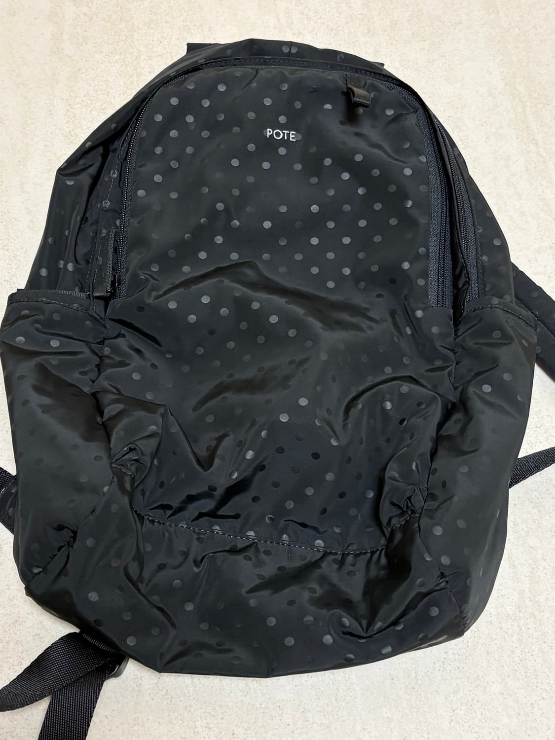 포테 0002 HideSlot Classic Backpack_Dot Bl 상품이미지3