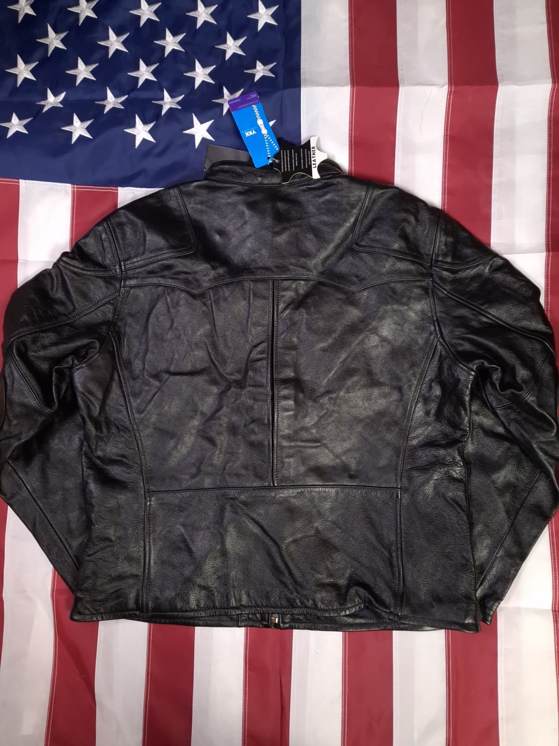 택새제품 리얼레더 싱글 라이더 바이크자켓 상품이미지8