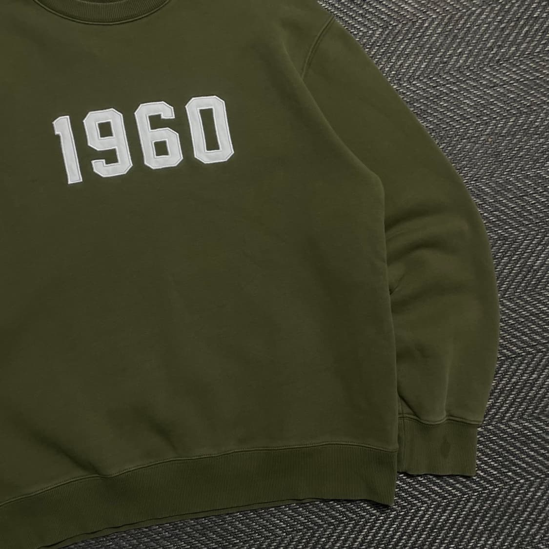 유니폼 브릿지 1960 빅로고 박시핏 스웻 셔츠 o 5708 상품이미지2