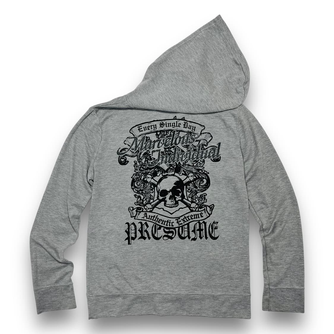 PRESUME Punk Skull hooded zip-up 상품이미지1