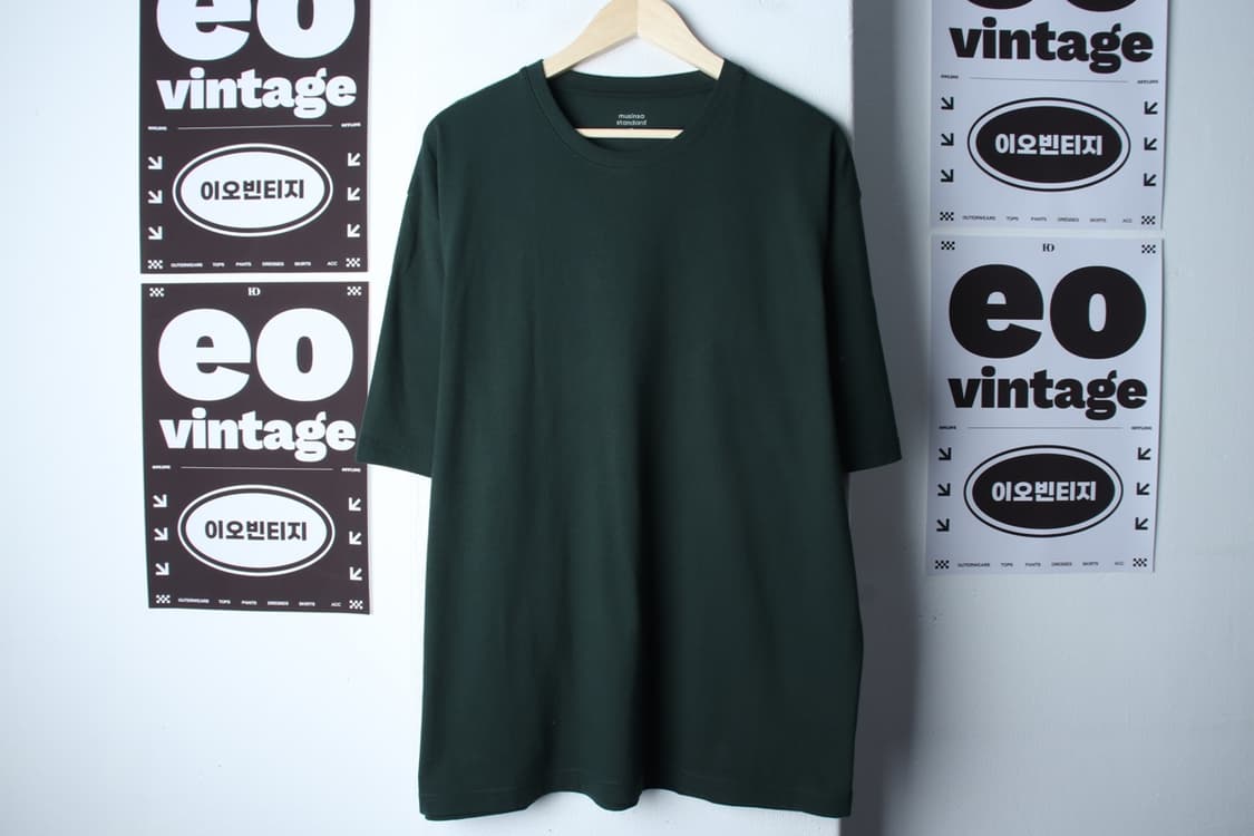(2XL-3XL) 무신사 스탠다드 반팔 티셔츠 빅사이즈-H3H33759 상품이미지2