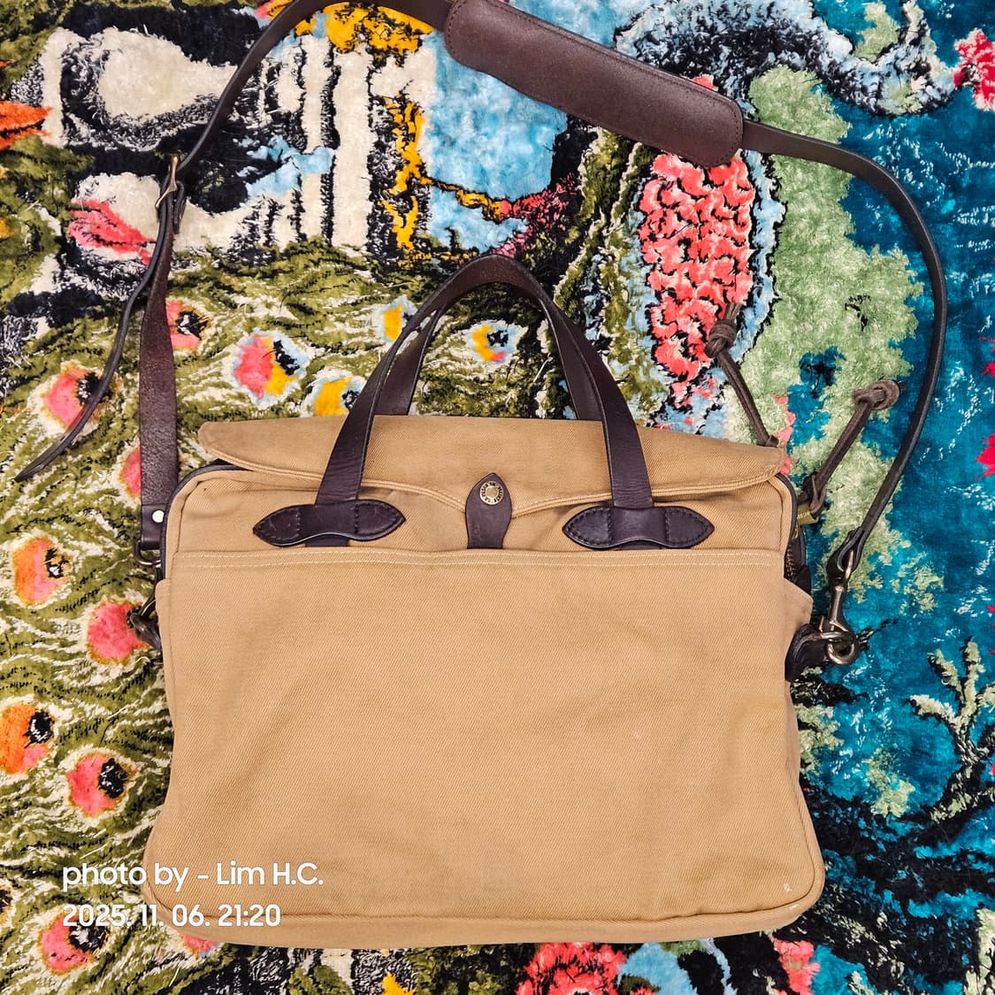 필슨 256 브리프케이스 탄 Tan 상품이미지1