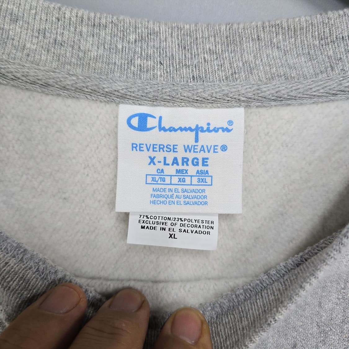 챔피온(champion) 리버스위브 맨투맨 XL 상품이미지5