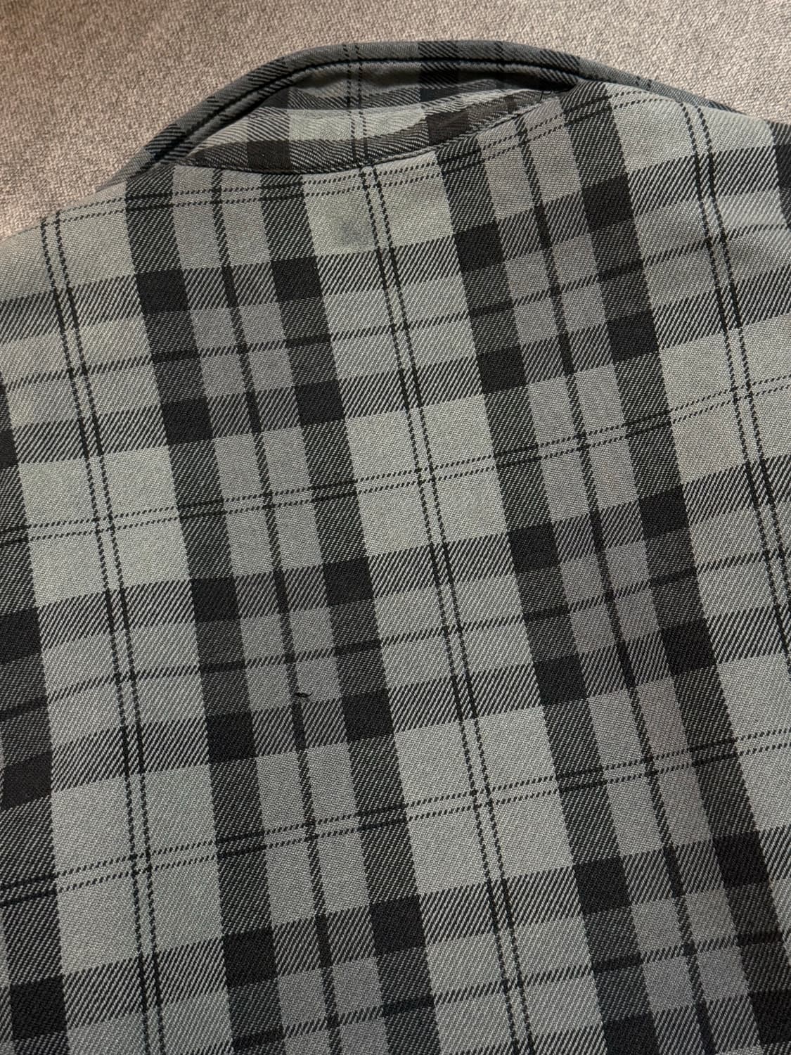 슈프림 블랙/체크 셔츠 상품이미지6