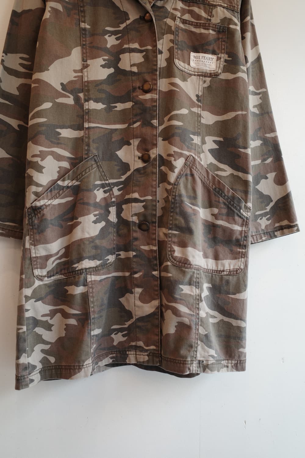 Japan brand 카모플라쥬 패턴 코트  상품이미지5