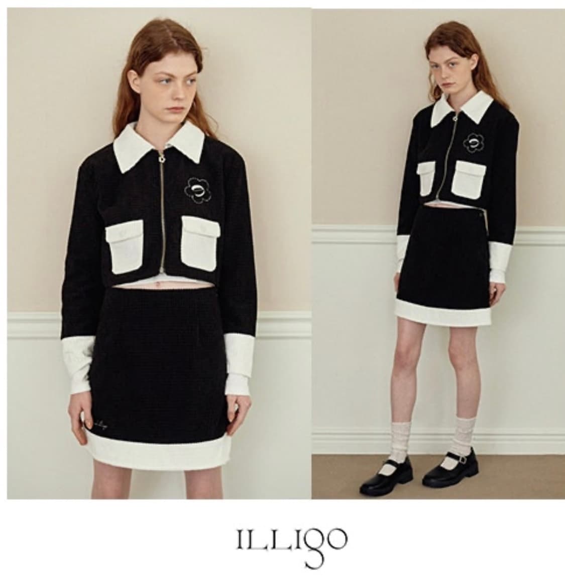 일리고 크롭자켓 상품이미지5