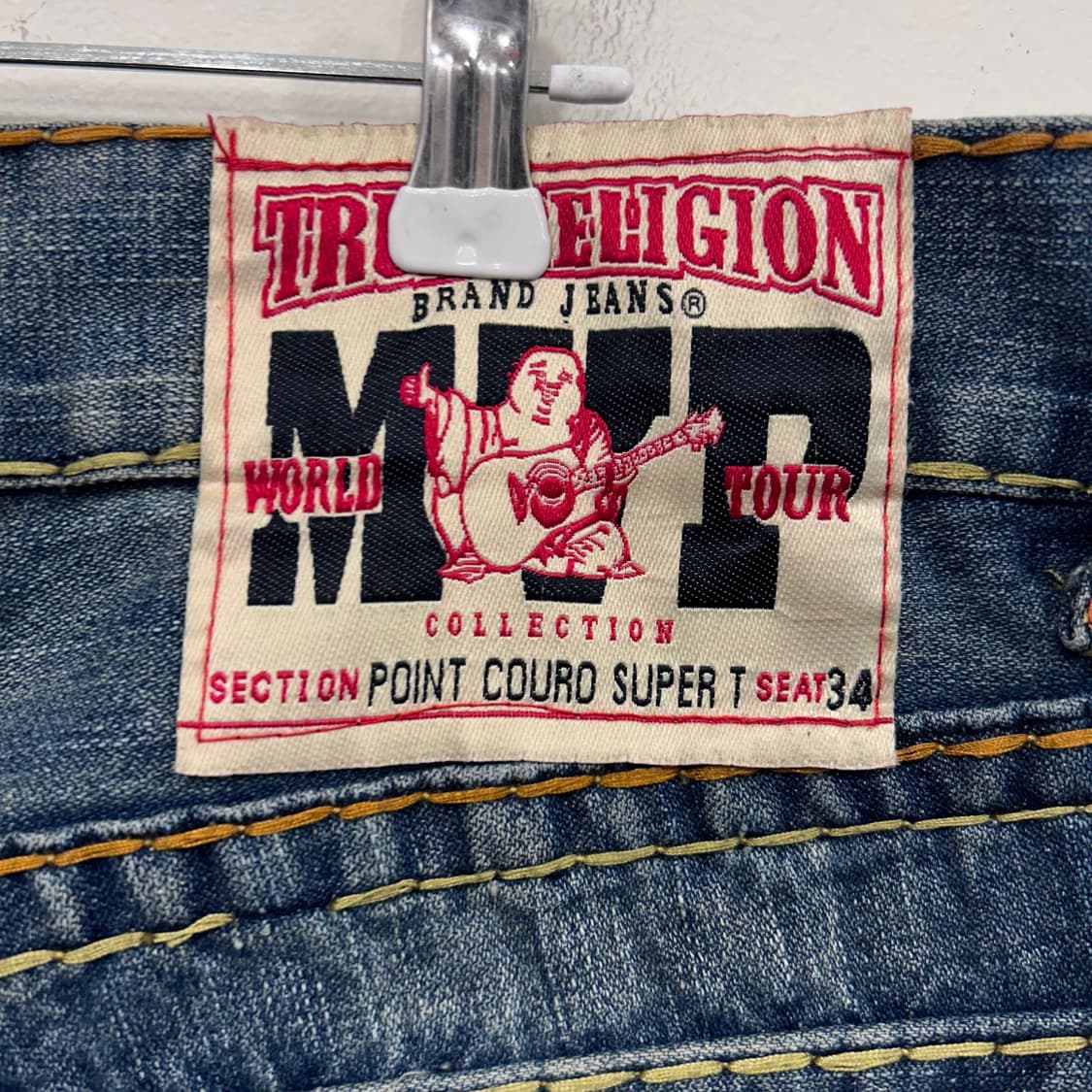 트루릴리전 MVP 컬러 스티치 데님팬츠 상품이미지6