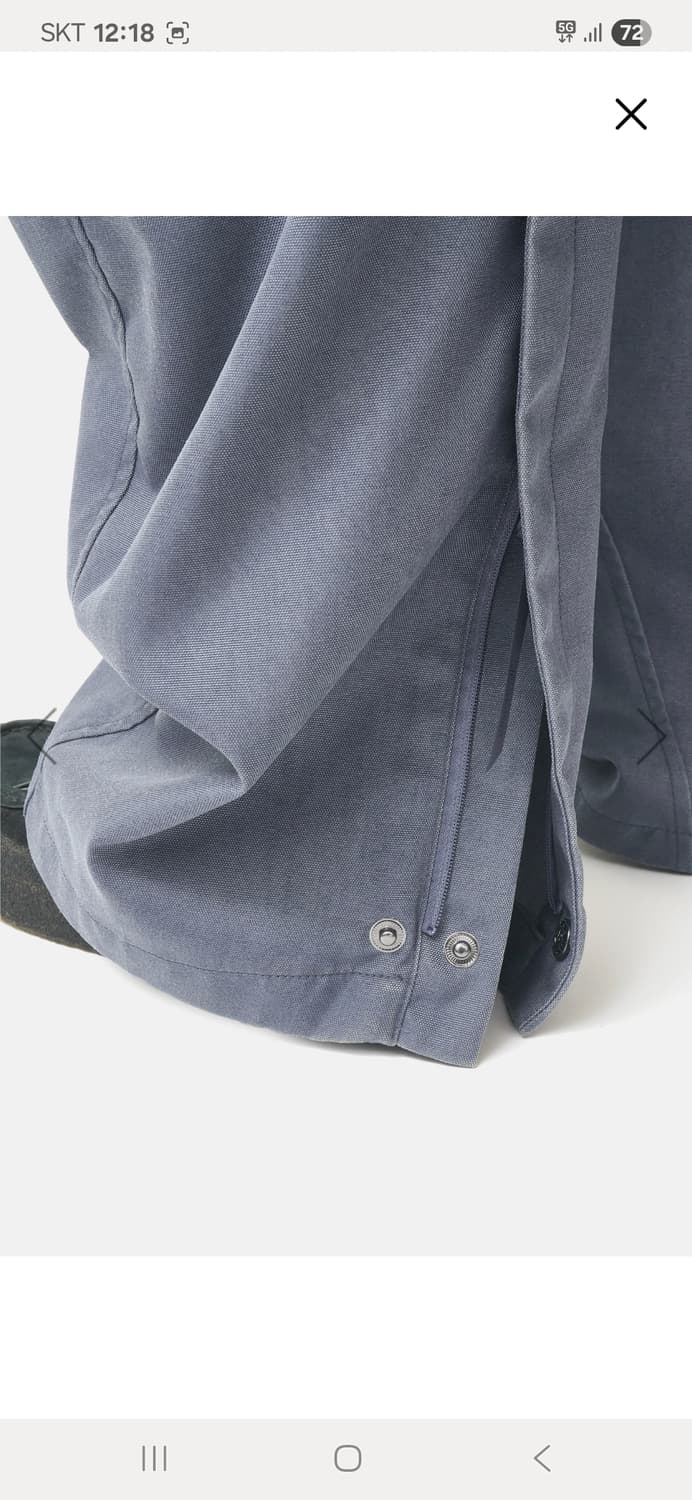 (M)지용킴 코오롱스포츠 3D 팬츠 인디고컬러 상품이미지8