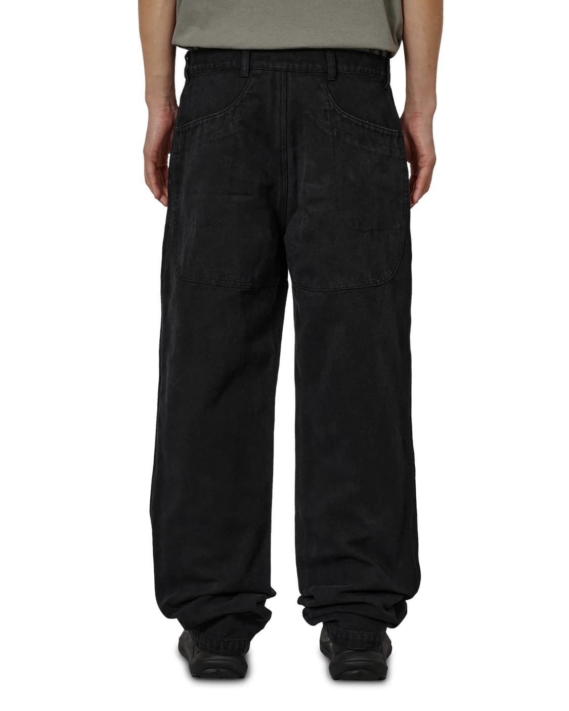 [S,M,L]로아 하이킹 26ss FOMES 더블 워시드 팬츠/블랙 상품이미지4