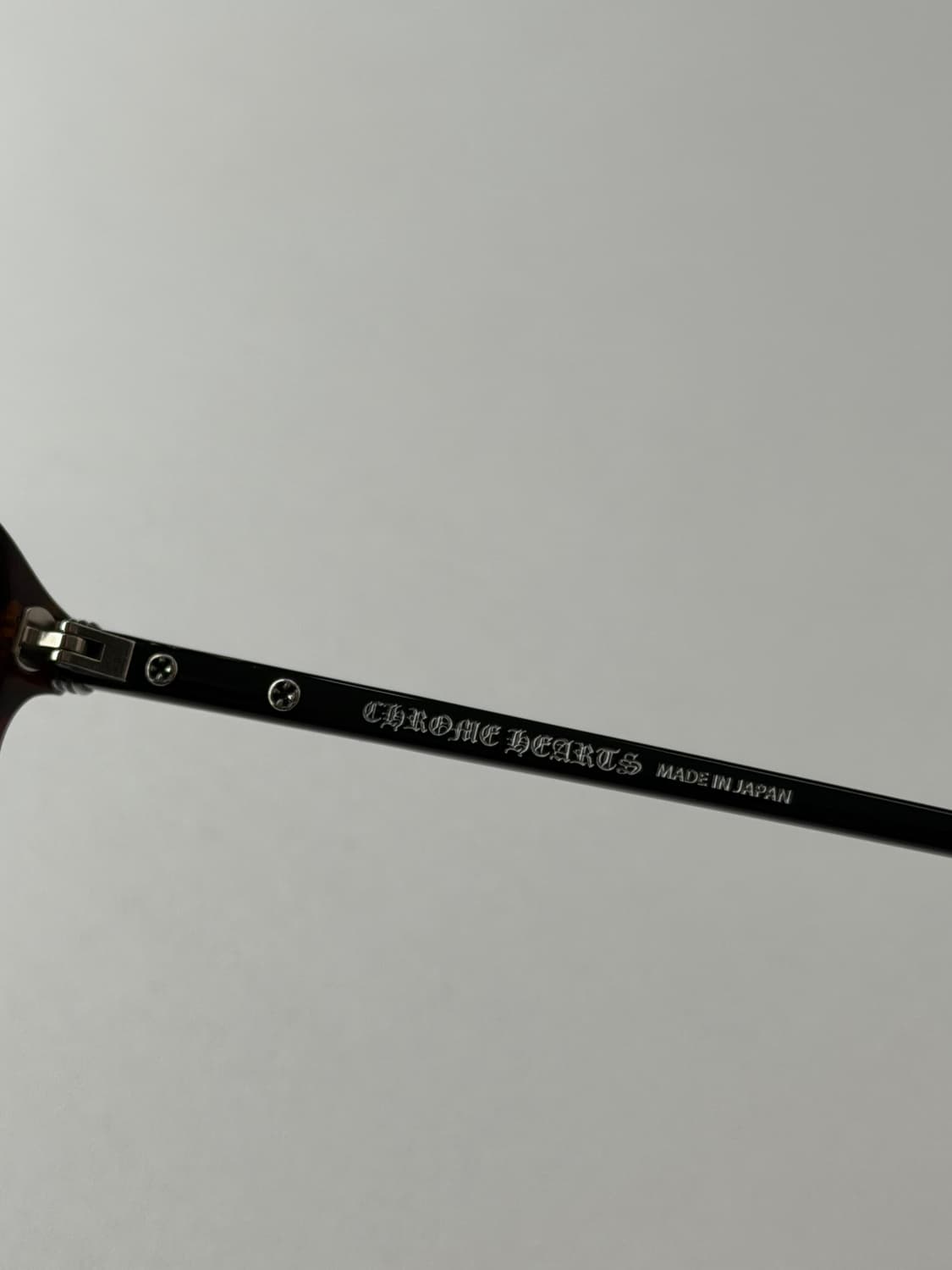 크롬하츠 지퍼 다크 톨토이즈 블랙 안경 상품이미지4