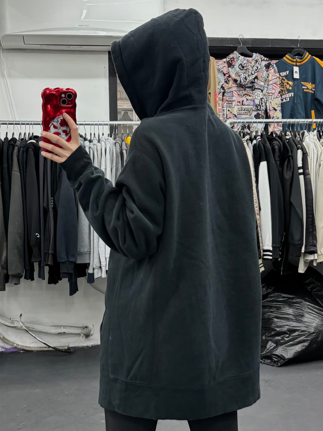 퍼킹어썸 스펠아웃 후드티 상품이미지4