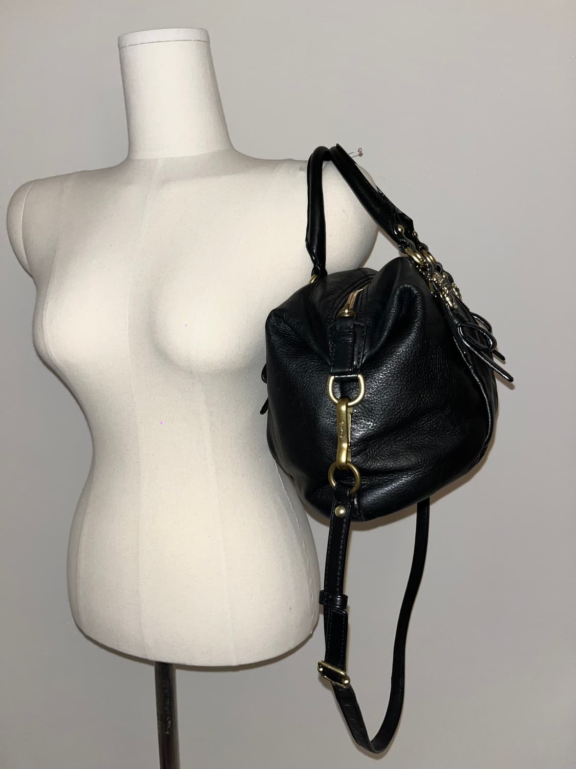 📦Coach All Black Basic shoulder bag 상품이미지3