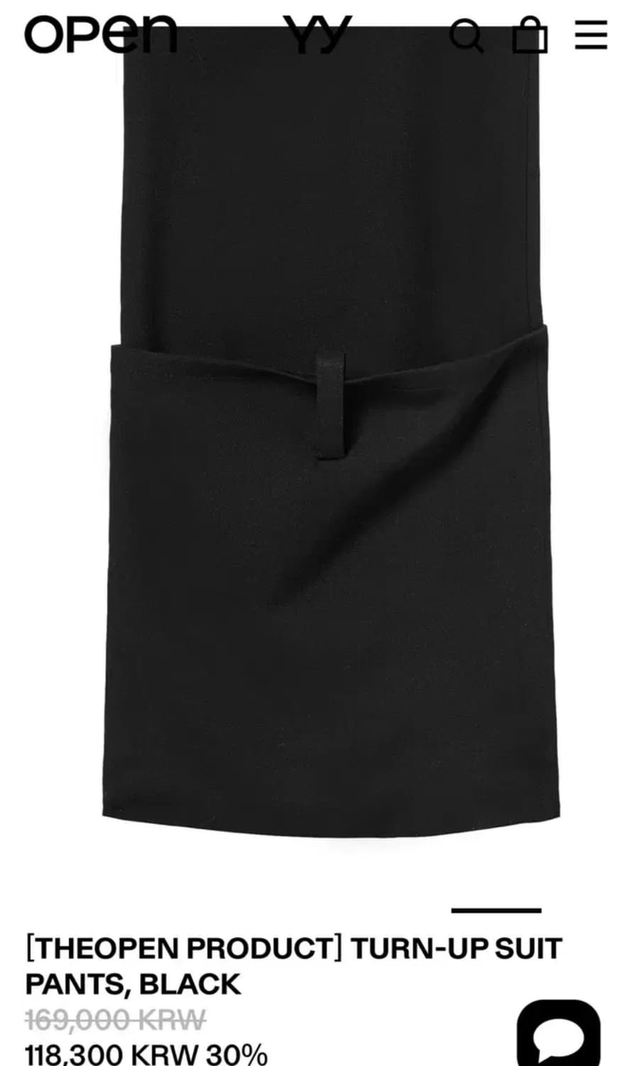 Openyy 롤업팬츠 상품이미지3