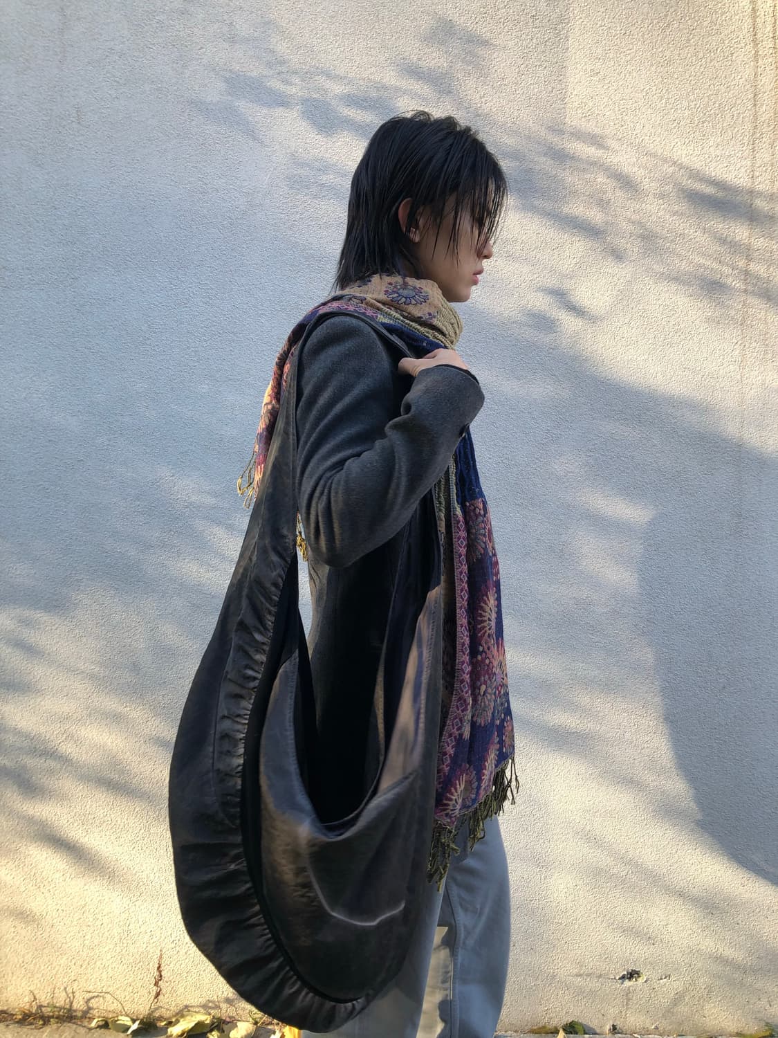 커마웨어 가먼트 다잉 나일론 호보백 상품이미지2