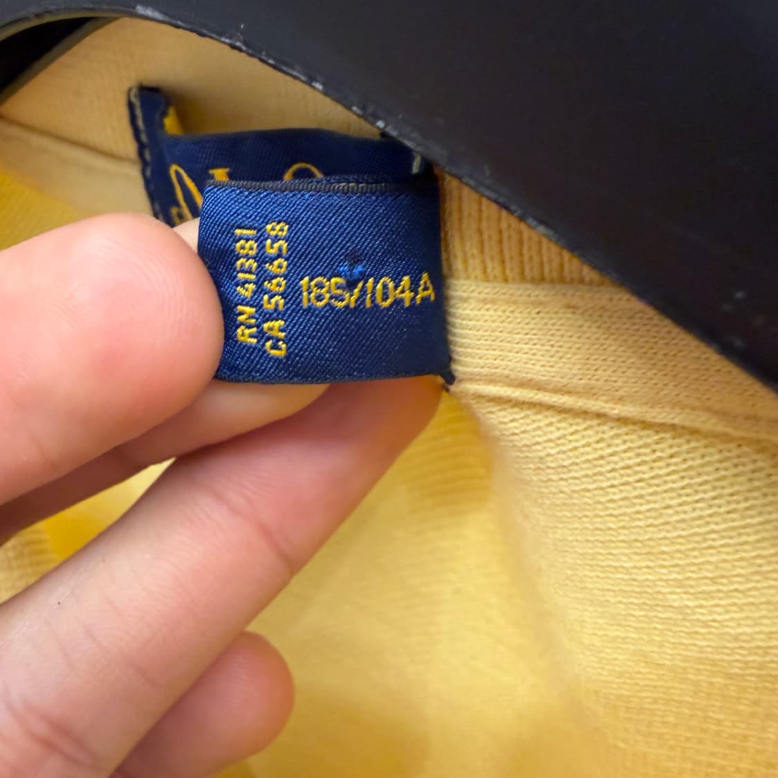 폴로 랄프 로렌 빅 포니 옐로 PK XL 상품이미지8