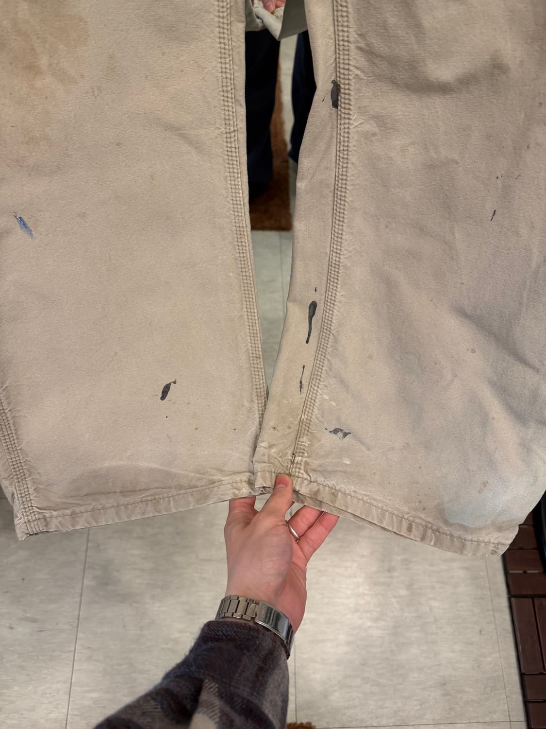 00s Carhartt 칼하트 페인팅 카펜터 워크 팬츠 (36-37) 상품이미지3