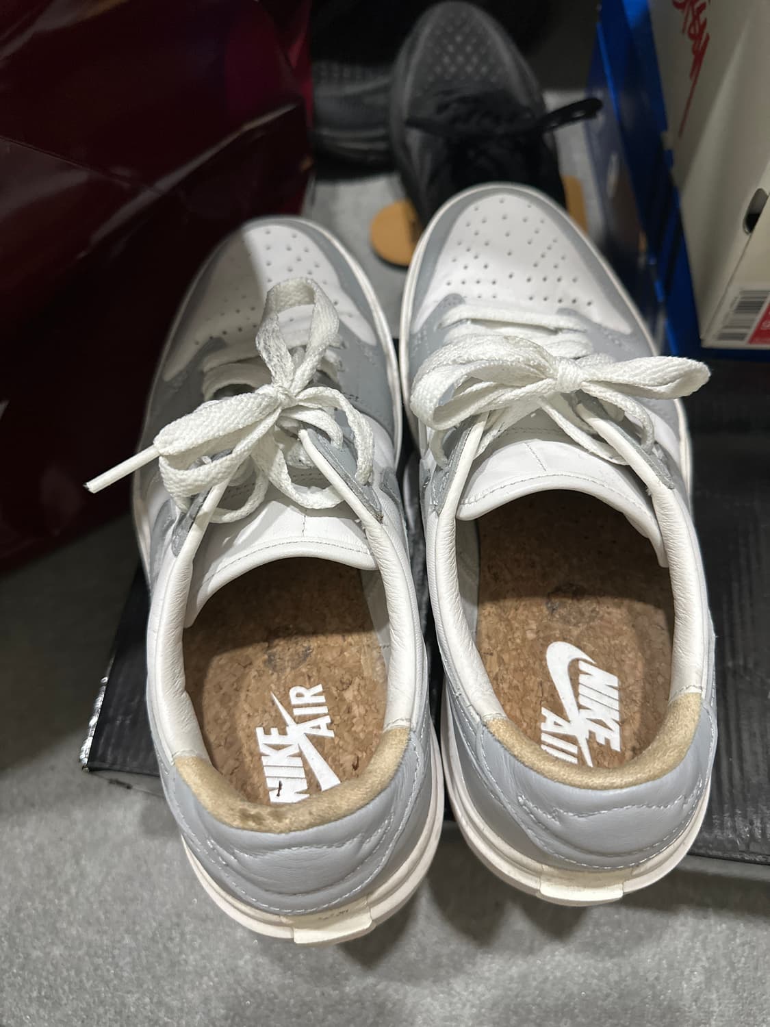 (W) Jordan 1 Elevate Low White and Wolf  상품이미지3