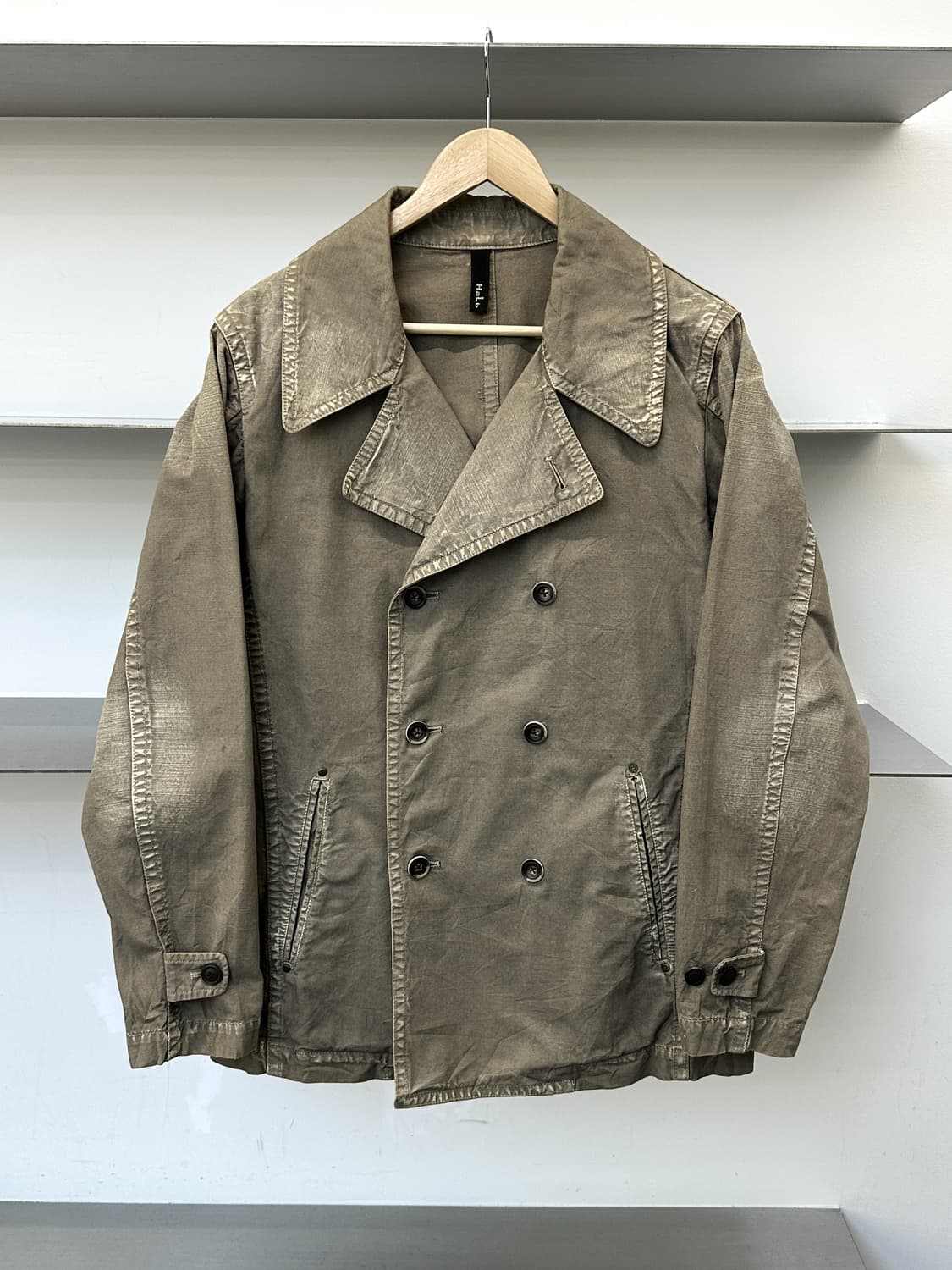 재패니즈 빈티지 워시드 더블 브레스티드 자켓 상품이미지1