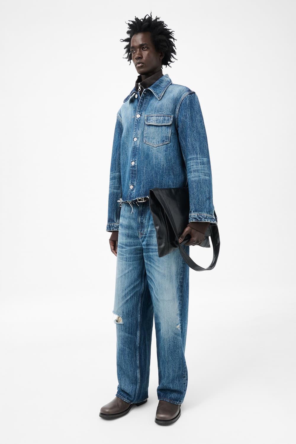 [48,50,52]아워레가시 25fw CUT REBIRTH 데님 자켓 상품이미지2