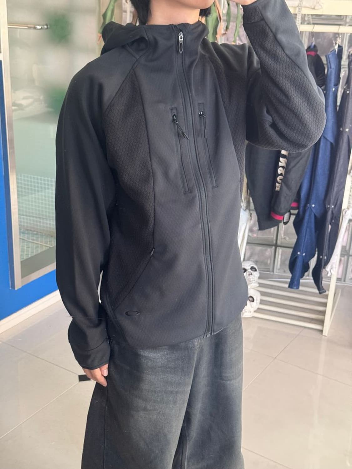 FLEECE HOODIE 드리프트 테크 플리스 후디 FOA406122 상품이미지2