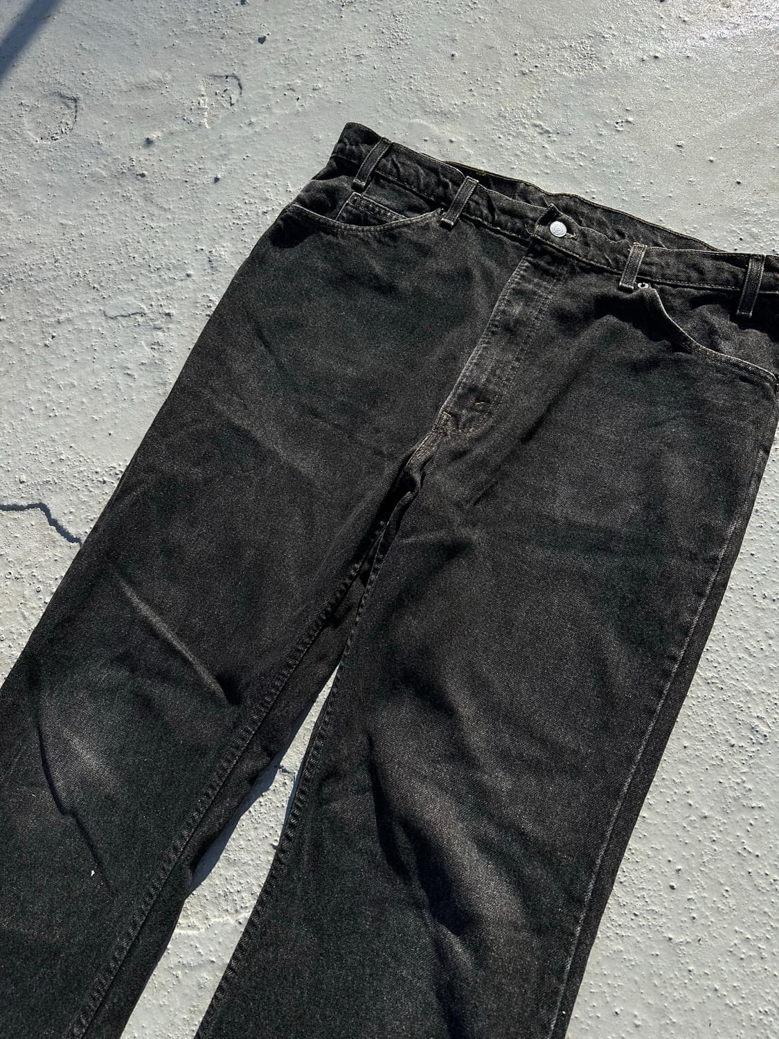 90s levi's 517 Black 빈티지 리바이스 플레어핏 40 상품이미지2