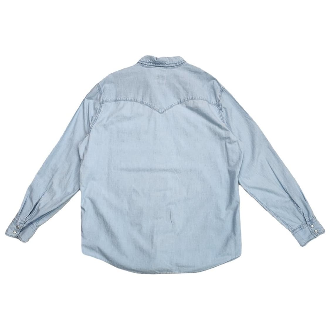 LEVI'S 라이트워시 데님 셔츠 Women XL 상품이미지8