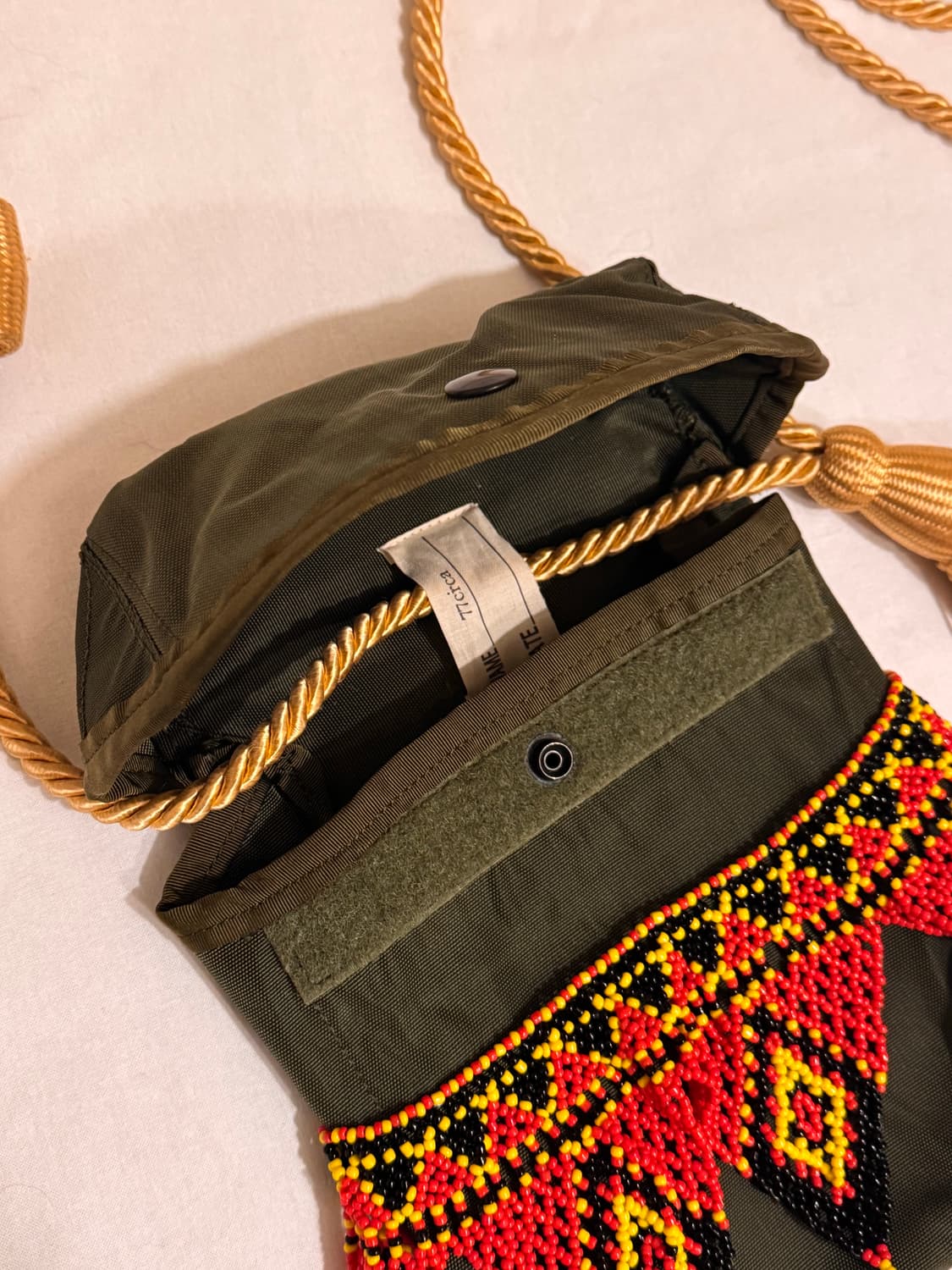 나나서카 /77circa 비즈 밀러터리 크로스백 상품이미지4