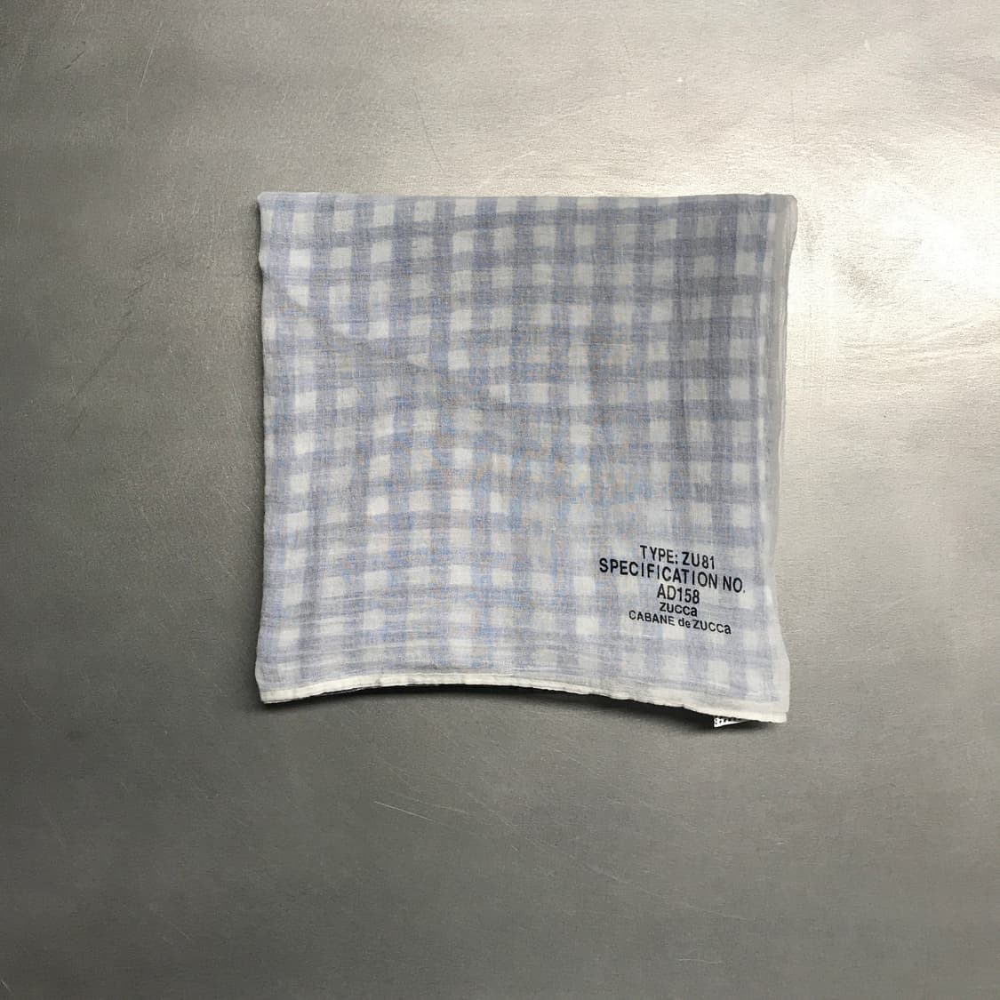 ZUCCA 주카 체크 스카프 상품이미지2