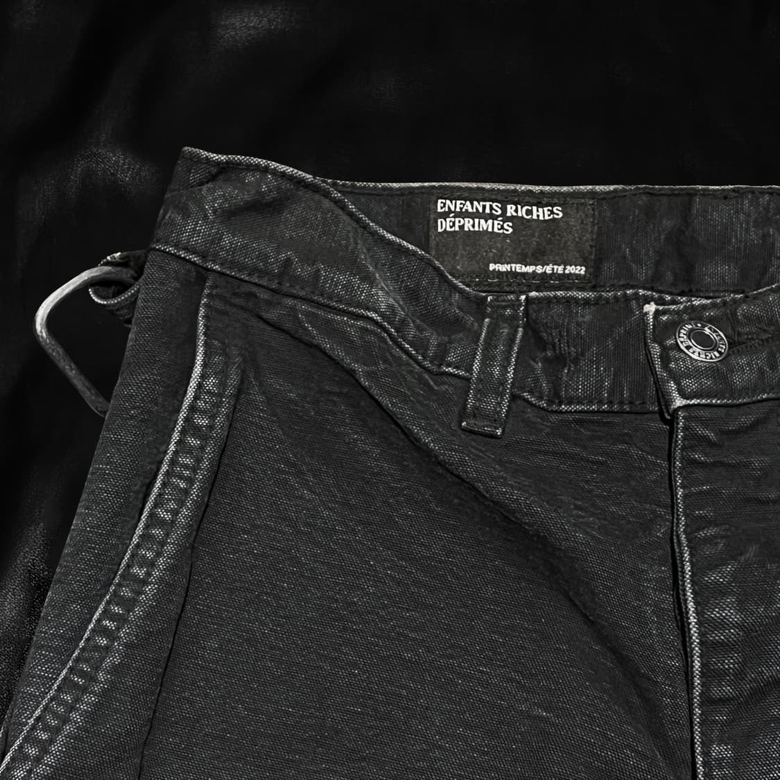 앙팡 리쉬 데프리메 블랙 데님 상품이미지3