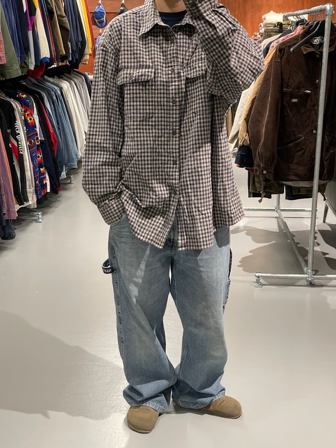 GAP 체크 셔츠   상품이미지2