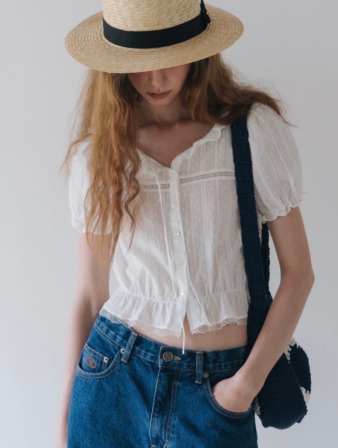 시엔느 princess lace blouse 프린세스 레이스 블라우스 상품이미지1