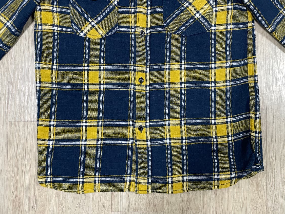 66) Lee 재팬 여성 체크 플란넬 워크셔츠(RRL&리바이스&폴로) 상품이미지6