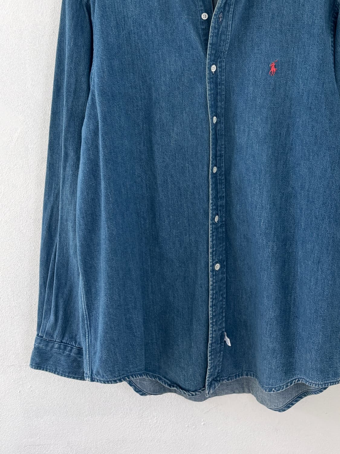 폴로 데님 셔츠 made in USA 상품이미지3