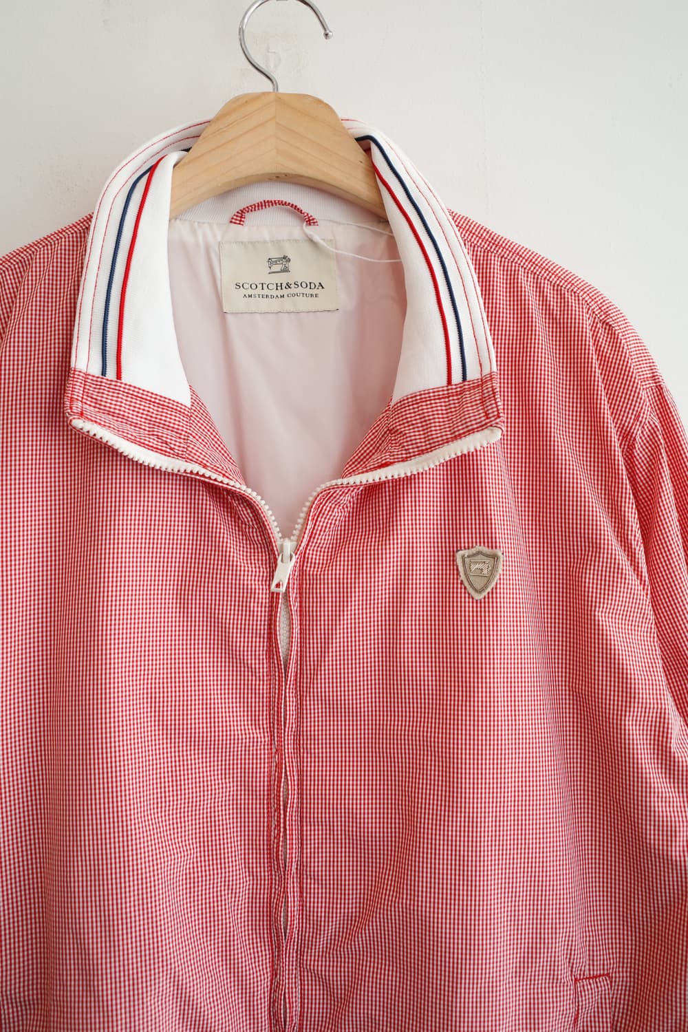 SCOTCH & SODA 스카치앤소다 깅엄체크 블루종 상품이미지2